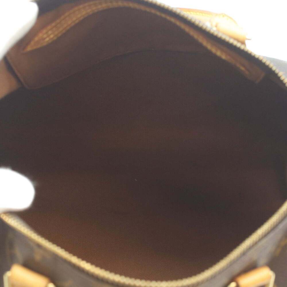 LOUIS VUITTON Authentic Brown Monogram Speedy 30 Boston Bag - Picture 10 of 10